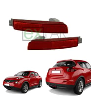 NİSSAN JUKE ARKA TAMPON REFLEKTÖRÜ TAKIMI SAĞ + SOL 2011 - 2014 MODEL NİSSAN JUKE KEDİ GÖZÜ