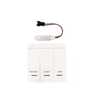 LED koşu ışıkları şerit cob 3000K Wifi App kontrolü 12-24V takip ışığı su koçanı oda dekoratif aydınlatma anahtarı dokunmatik tuş