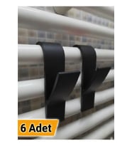 Pratik Havlupan Askısı Banyo Düzenleyici 6 Adet