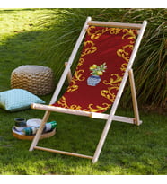 Adawall Red Lemon Katlanabilir Şezlong