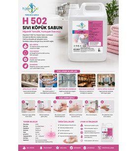 Hijyenkal Sıvı Köpük Sabun H 502 5 Kg