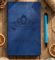 Kişiye Özel Enişte Defter Doğum Günü Hediyesi (Mavi)