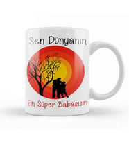 Babalar Günü Babaya Hediye 028 Kupa Bardak Porselen
