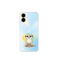 Tecno Camon 19 Neo ile Uyumlu Splash Mirket Tasarımlı Şeffaf Silikon Kılıf