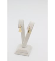 XUPING JEWELRY 14 Ayar Altın Kaplama, Ok Uçlu Küpe