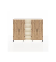 Arges Dolap 12 Raflı 4 Kapaklı 220x30x163 Aytaşı-Çam/Aytaşı