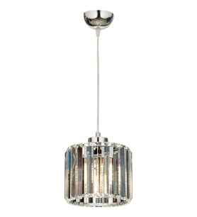 AVONNI AV-65239-1K Krom Kaplama Modern Avize E27 Metal Kristal 19cm