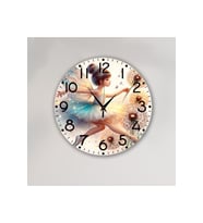bilge Tasarım Çocuk Odası Duvar Saati 30 x 30 CM (Karışık)
