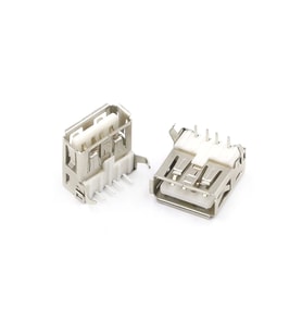 DİŞİ USB KONNEKTÖR 4 PİN DİŞİ PCB USB SOKET