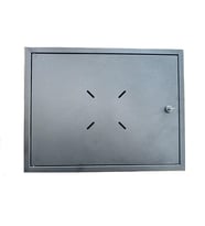 RBOX Metal Pano Siyah Kilitli Kayıt Cihazı Panosu