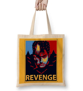 Berserk Revenge Bez Çanta Uzun Saplı