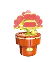 DOSTOYS 113-19 BLOSSOM MİNİ ÇİÇEK BLOK OYUNCAK ALA KALPLER 152 PARÇA 6+