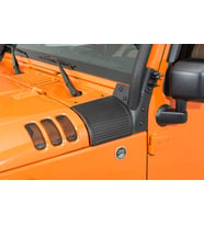 JEEP RUBİCON JK RUGGED RİDGE ÖN CAM ALTI KÖŞE KAPLAMA SETİ SİYAH