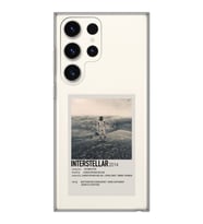 Samsung Galaxy S23 ULTRA Uyumlu Interstellar Tasarımlı Şeffaf Telefon Kılıfı