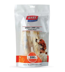 Warf Kurutulmuş Kuzu Paça Köpek Ödülü 180 gr