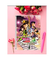 Jojo's Bizarre Advanture Anime Defter 1 Adet Özel Tasarım A4 Boyutu 21*29 Cm Telli Çizgili Defter