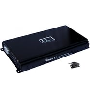 Force 5  QLine 5 Kanal Hibrit Amplifikatör 4x100W+450W RMS (Bass Kontrol) (Siyah)