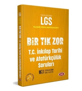 Data Yayınları 8. Sınıf Lgs T.C. İnkılap Tarihi Ve Atatürkçülük Bir Tık Zor Soruları