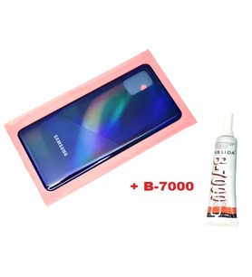Tkgz Samsung Galaxy A31 A315 Arka Pil Batarya Kapağı (B-7000) MAVİ