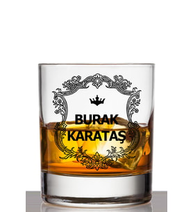 Kişiye Özel Arma Viski Bardağı