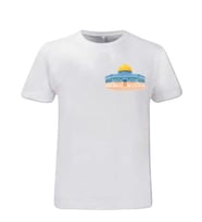 Mescid-i Aksa Baskılı T-Shirt (Beyaz)