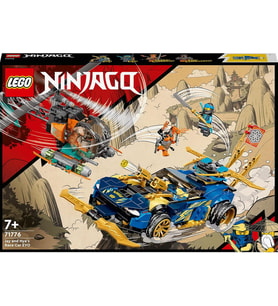 LEGO 71776 Ninjago Jay ve Nya'nın Yarış Arabası Evo