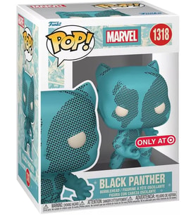 Funko Pop! Marvel: Retro Yeniden Tasarlandı - Kara Panter (Hedefe Özel)