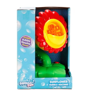 Bubble Sun Ayçiçeği Şekilli Köpük Makinesi + 500 ml Solüsyon Hediyeli