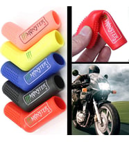 Motosiklet Vites Çorabı Ayakkabı Koruma Vites Pedi Monster Siyah