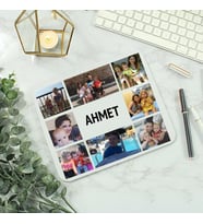 Kişiye Özel Kolaj Fotoğraf Baskılı Mouse Pad