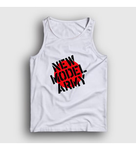 Presmono Unisex Beyaz Logo Rock New Model Army Atlet 485581tt (Beyaz)