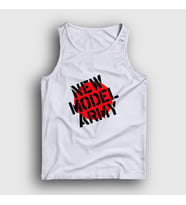 Presmono Unisex Beyaz Logo Rock New Model Army Atlet 485581tt (Beyaz)