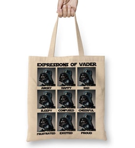 Vader Expressions Bez Çanta Uzun Saplı