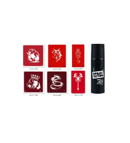 Kurt Kral Spray Tattoo Geçici Sprey Dövme Seti