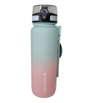 UZSPACE 3053-6  TRITAN SOFT TOUCH MATARA PİPETSİZ 800 ML GRADIENT RENK MINT- PINK