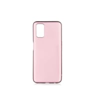 Oppo A72 Uyumlu Kılıf Zore Premier Silikon Kapak (Rose Gold Altın)