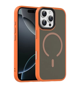 Joko Apple iPhone 16 Pro Max Megane Magsafe Kapak - Turuncu