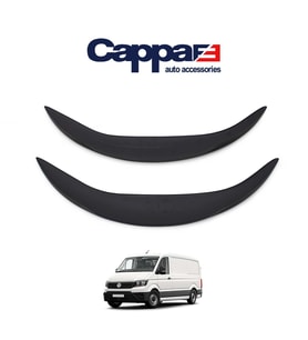 CAPPAFE VW Crafter Arka Teker Kaplama (ABS) Mat 2 Prç 2018-›
