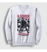 Presmono Unisex Beyaz Experiment Ufc Mma Güreş Aleksandr Karelin Sweatshirt 497268tt (Beyaz)