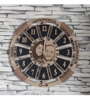 Babalar Gününe Özel Resimli Saat