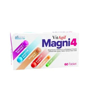 Vitagil Magni4 Magnezyum Vitamin D3 P5P 30 Tablet