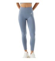 Activera® Kadın Yüksek Bel Dikişsiz Açık Denim Mavi Spor Tayt
