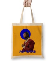 Pop Smoke Art Gift Bez Çanta Uzun Saplı