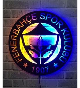 Fenerbahçe  Logo Led Işıklı  Tablo