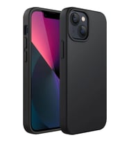 Apple iPhone 14 Plus Kılıf First Silikon - Siyah