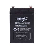 Lightex Lt-45 4v 5.5ah Işıldak Fener Aküsü