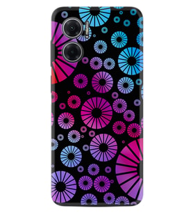 Xiaomi Redmi Note 11E Kılıf Silikon Desen Özel Seri Daireler 1751