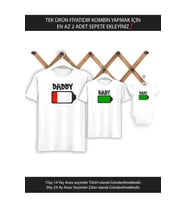 Baba Oğul Kız Daddy Baby (TEK ÜRÜN FİYATIDIR KOMBİN YAPMAK İÇİN EN AZ 2 ADET SEPETE EKLEYİNİZ)