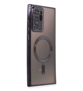 ERTAN Samsung Galaxy Note 20 Ultra Kılıf Kross Magneticsafe Kapak - Mor