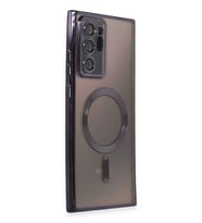 ERTAN Samsung Galaxy Note 20 Ultra Kılıf Kross Magneticsafe Kapak - Mor